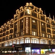 SHOP 'TIL YOU DROP AT HARRODS