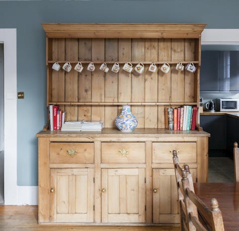 A gorgeous antique cabinet