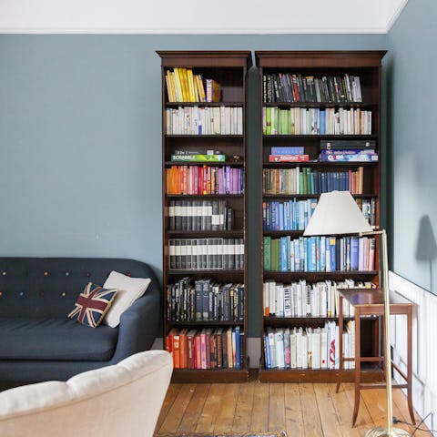 Browse the colourful books