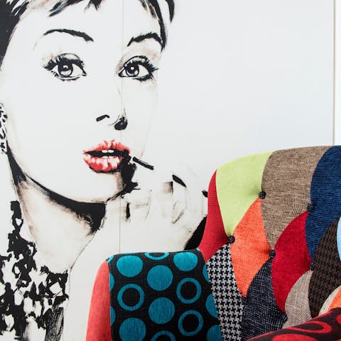 The patchwork armchair