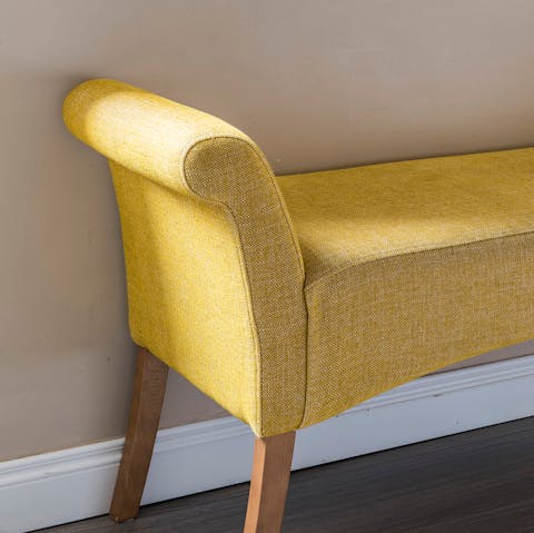The elegant furniture
