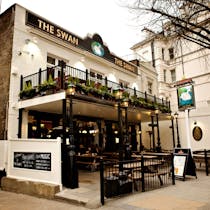 Enjoy a beer at AT THE SWAN