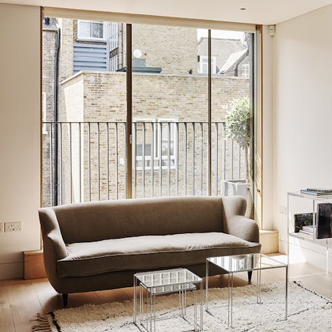 The floor-to-ceiling window