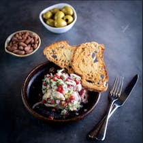 Grab a bite at pj's bar & grill