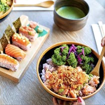 ENJOY SOME TERI-YAKITORI AT TOMBO