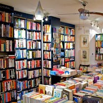 Peruse the shelves at Broadway Book Shop