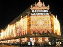Shop in the historic Galeries Lafayette