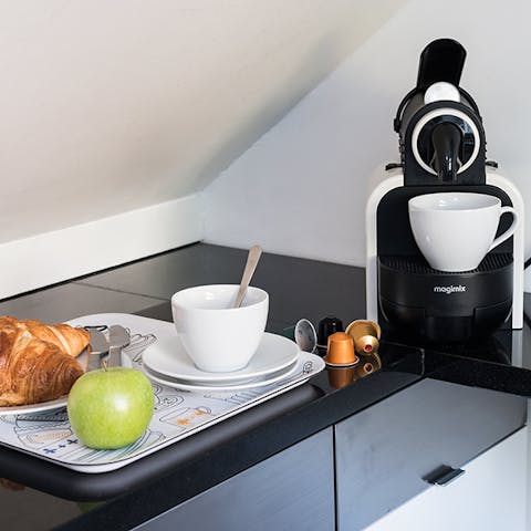 Start your mornings with a coffee