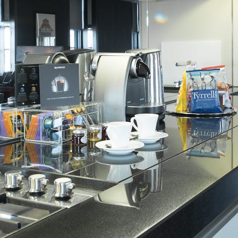 kitted out kitchen space