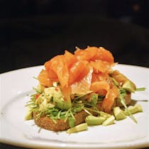 Stop for a light brunch at Nell's
