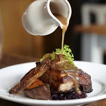 Tuck into a hearty lunch at The Lighthouse