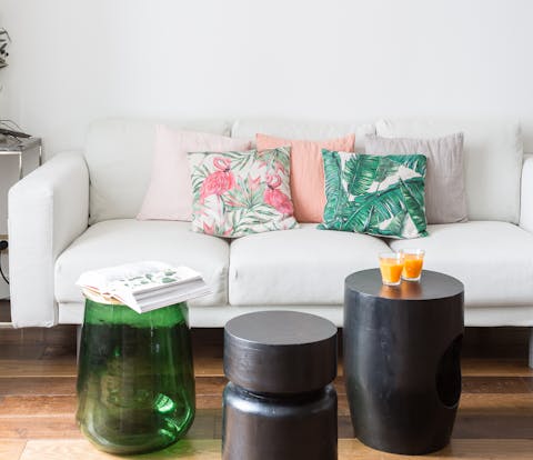 Light and airy communal areas