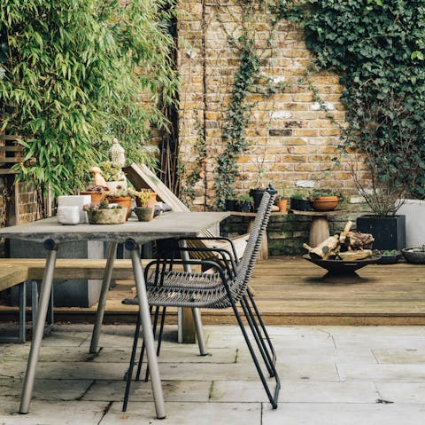 Make the most of warm evenings in the garden