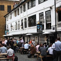 Grab a pint at the historical George Inn