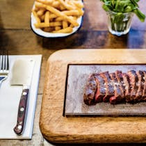 Go for dinner at Flat Iron 