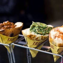 Try a street food craze at Trapizzino