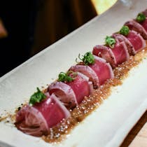 Try Japanese robatayaki at ROKA Charlotte Street
