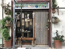 Pizza and wine at Il Gusto e l'Uva