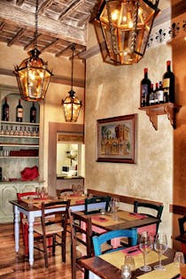 Simple fare at Trattoria Sant'Agostino