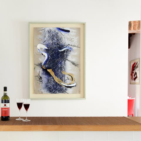 The collection of art