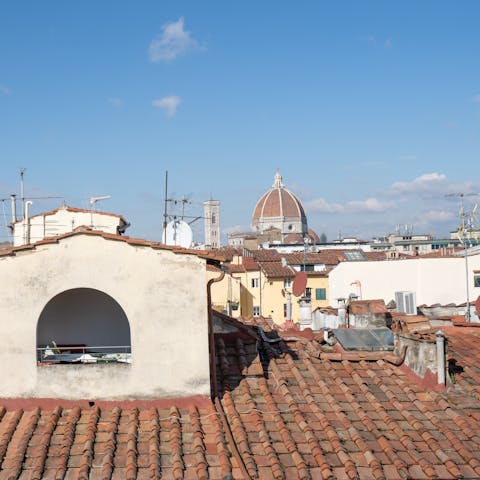 Spot the Duomo di Firenze in the skyline