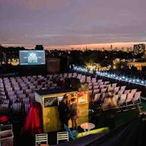 Catch a rooftop film at Queen of Hoxton