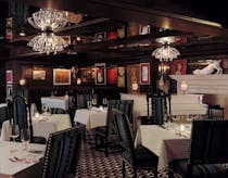 Study the wine list at Mister Parker's