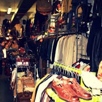 A vintage emporium at Vestiti Usati Cinzia