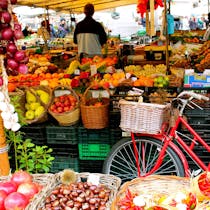 Pick up supplies at Mercato Campo de' Fiori