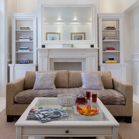 The Serene Living Room