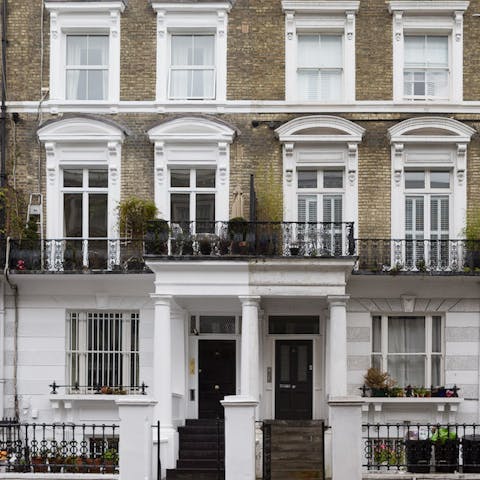 The White Stucco Frontage