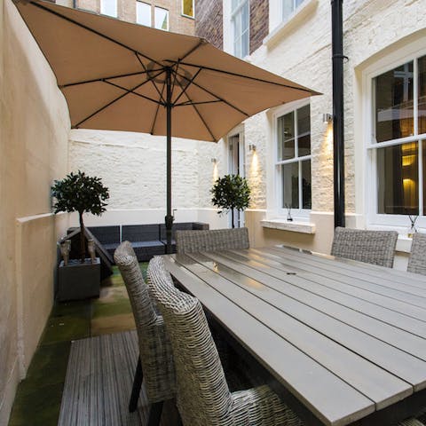 Outdoor Dining Fun
