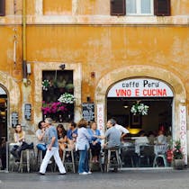 Rub shoulders with locals at Caffè Peru
