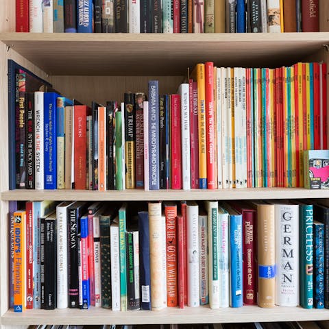 abundance of reading material